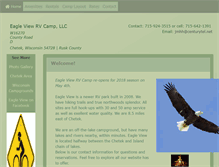 Tablet Screenshot of eagleviewrvcampllc.com